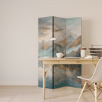 AZURE SUMMITS Decorative 3-Panel Room Divider