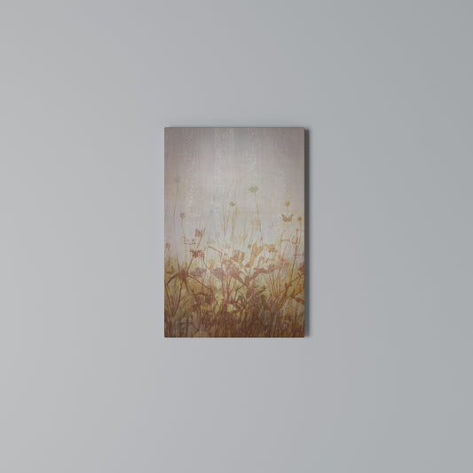 MEADOW BUTTERFLIES Vertical Canvas Print