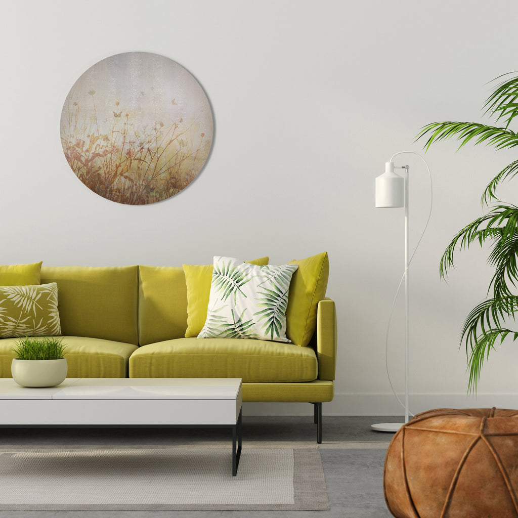 MEADOW BUTTERFLIES Runde Wanddekoration Ø 69 cm