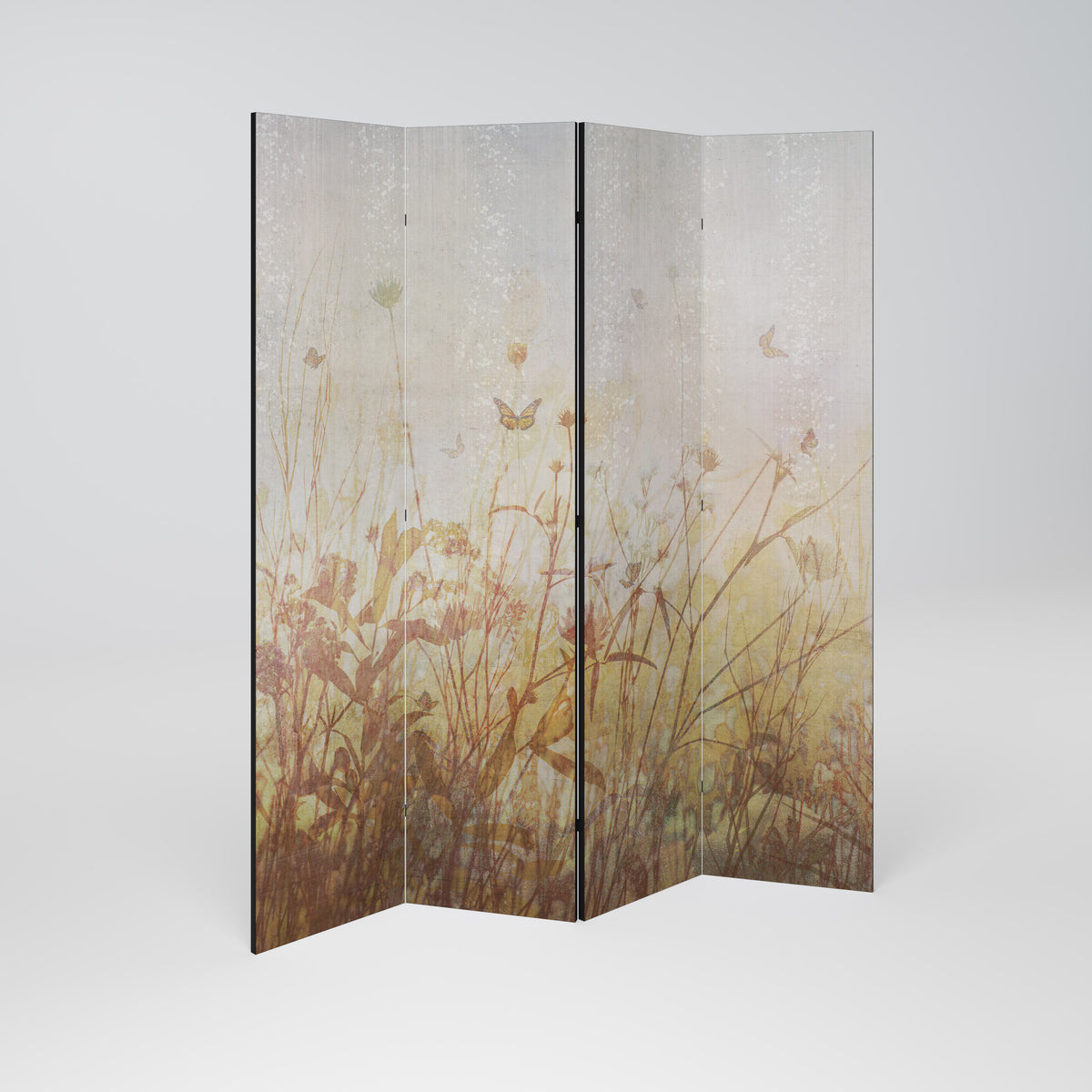 MEADOW BUTTERFLIES 4-teiliger Paravent