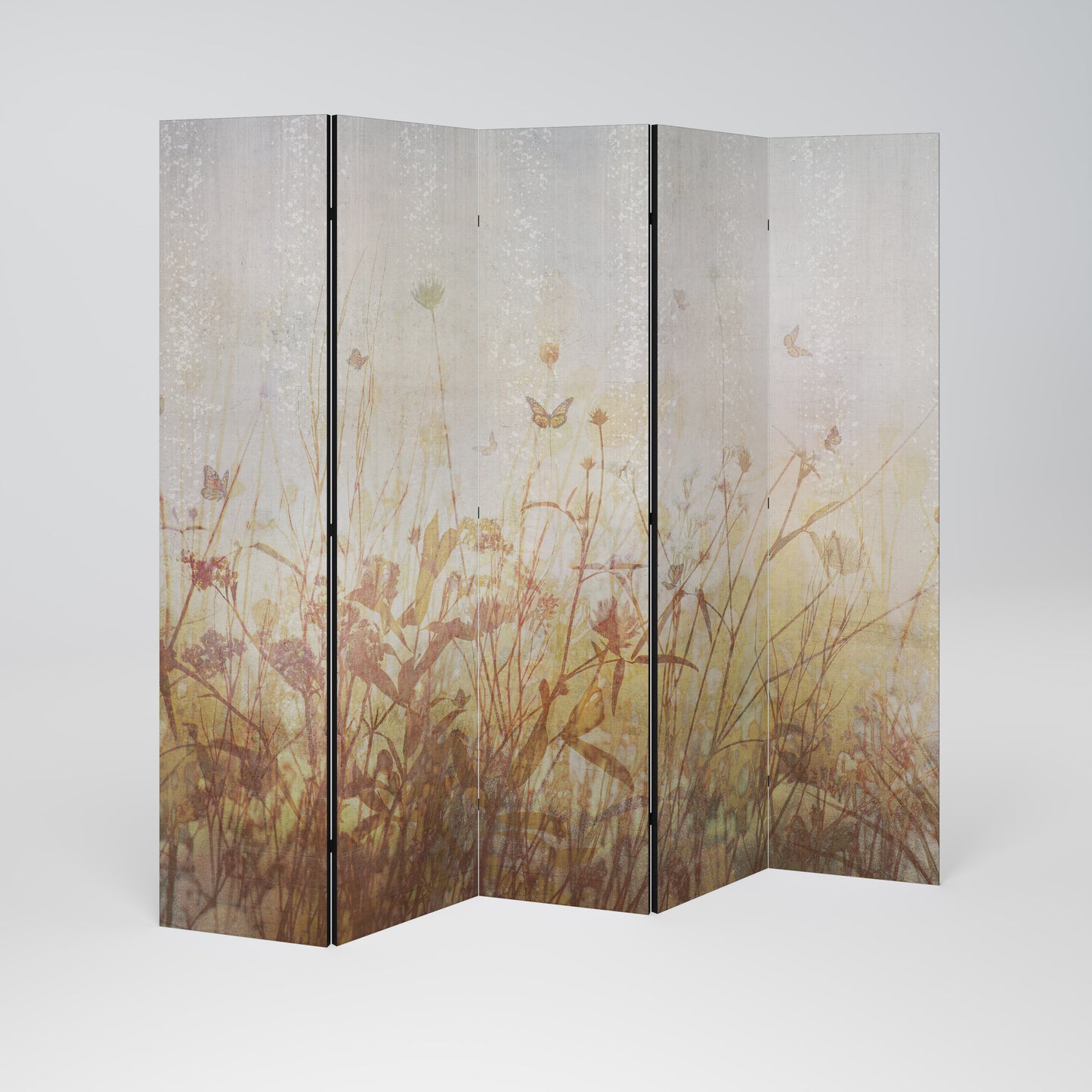 MEADOW BUTTERFLIES 5-teiliger Paravent