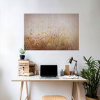 MEADOW BUTTERFLIES Peel and Stick Horizontal Poster