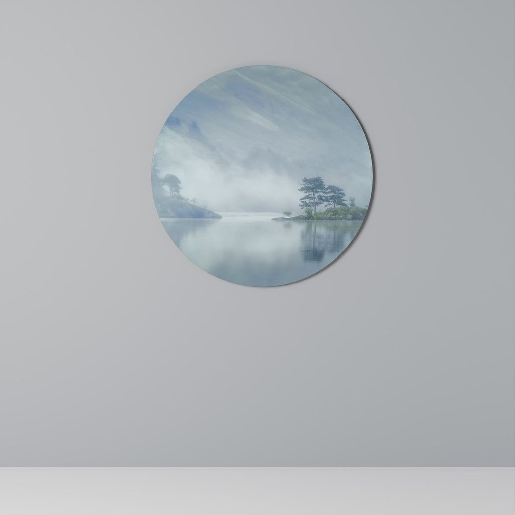 SILVER LAKE Runde Wanddekoration Ø 69 cm