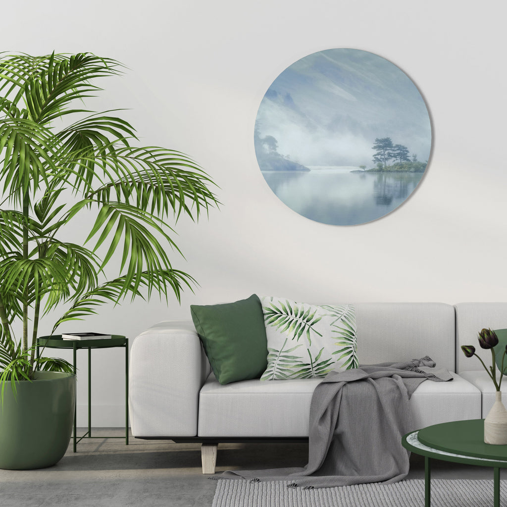 SILVER LAKE Runde Wanddekoration Ø 69 cm