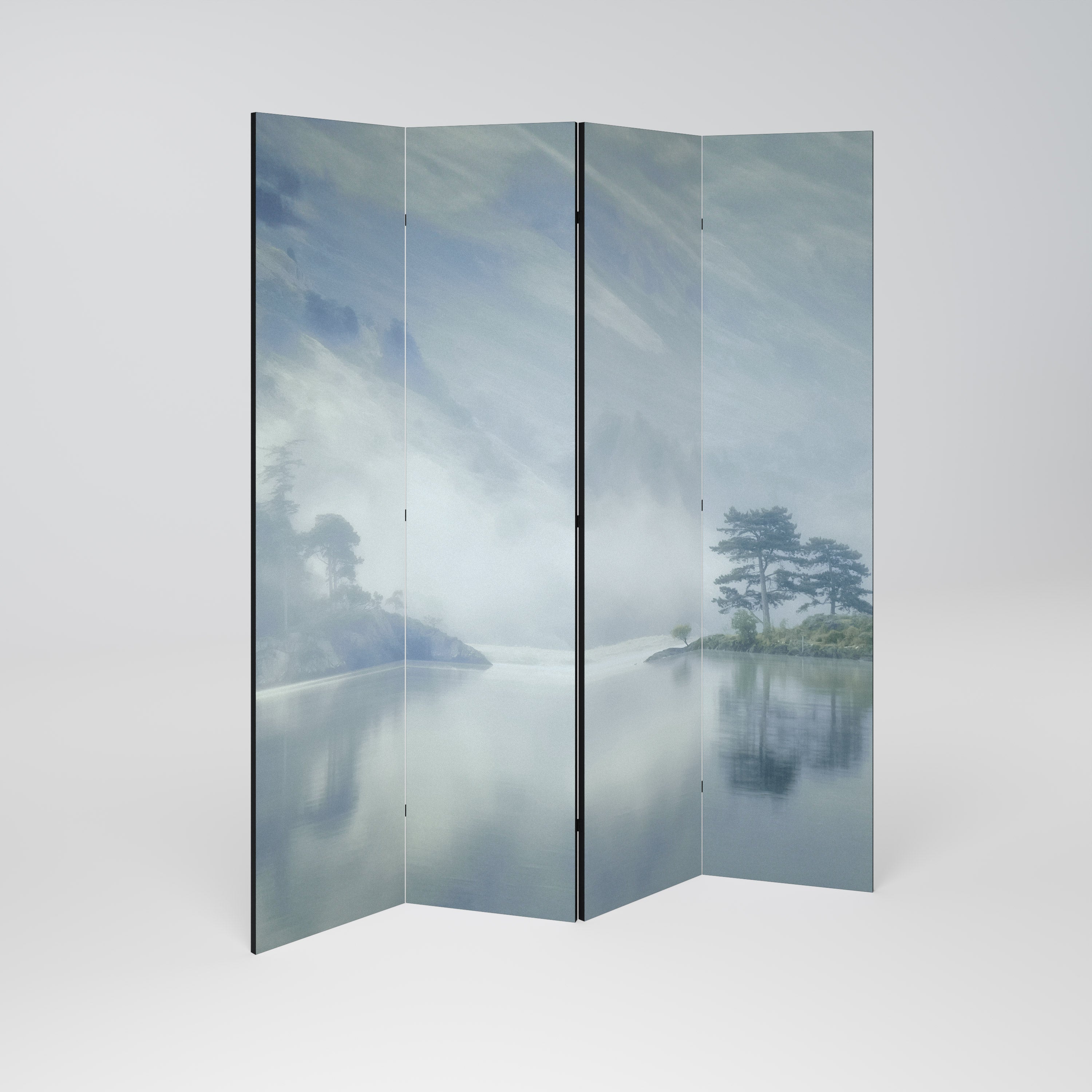 SILVER LAKE 4-Panel Room Divider