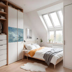 SILVER LAKE Peel and Stick Horizontal Poster