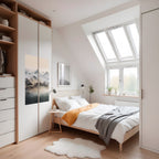 HIDDEN TEMPLE MIST Selbstklebendes Poster - Hochformat