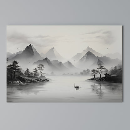 ASIAN VENTURE Horizontal Canvas Print