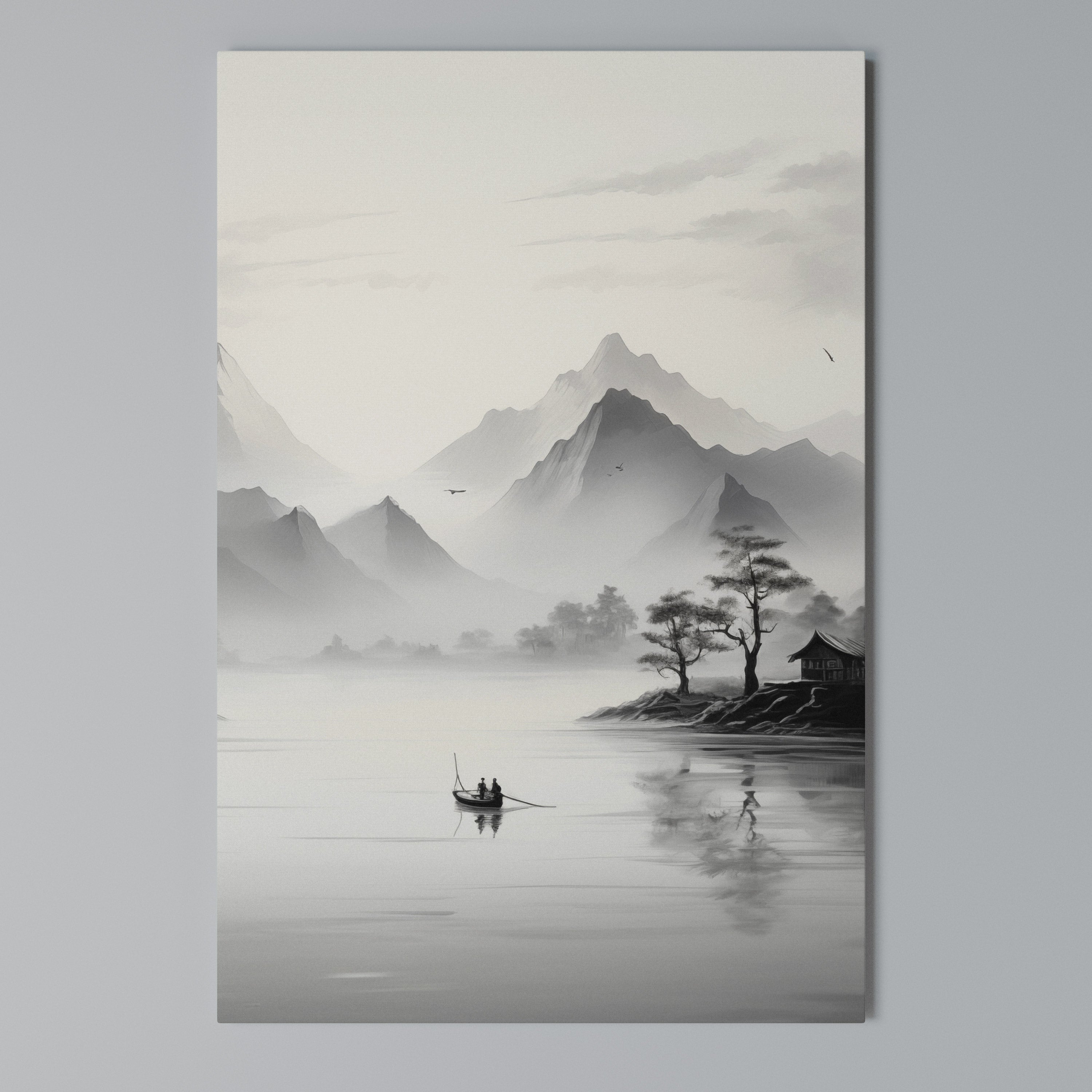 ASIAN VENTURE Vertical Canvas Print