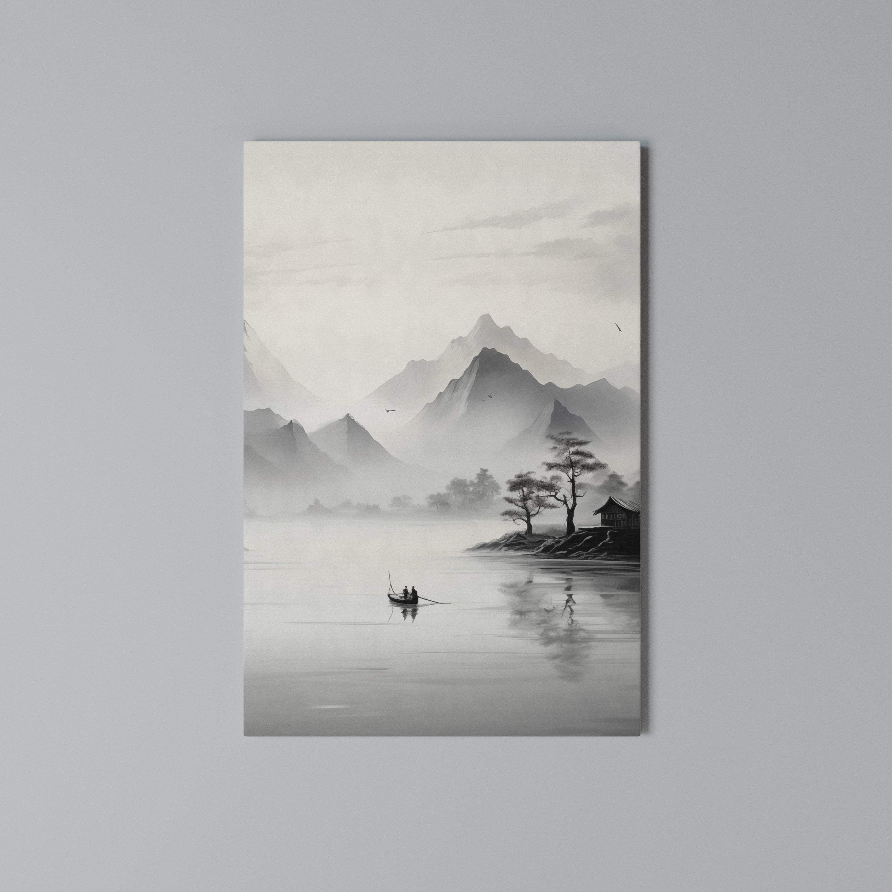 ASIAN VENTURE Vertical Canvas Print