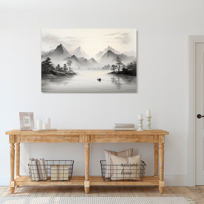 ASIAN VENTURE Horizontal Canvas Print