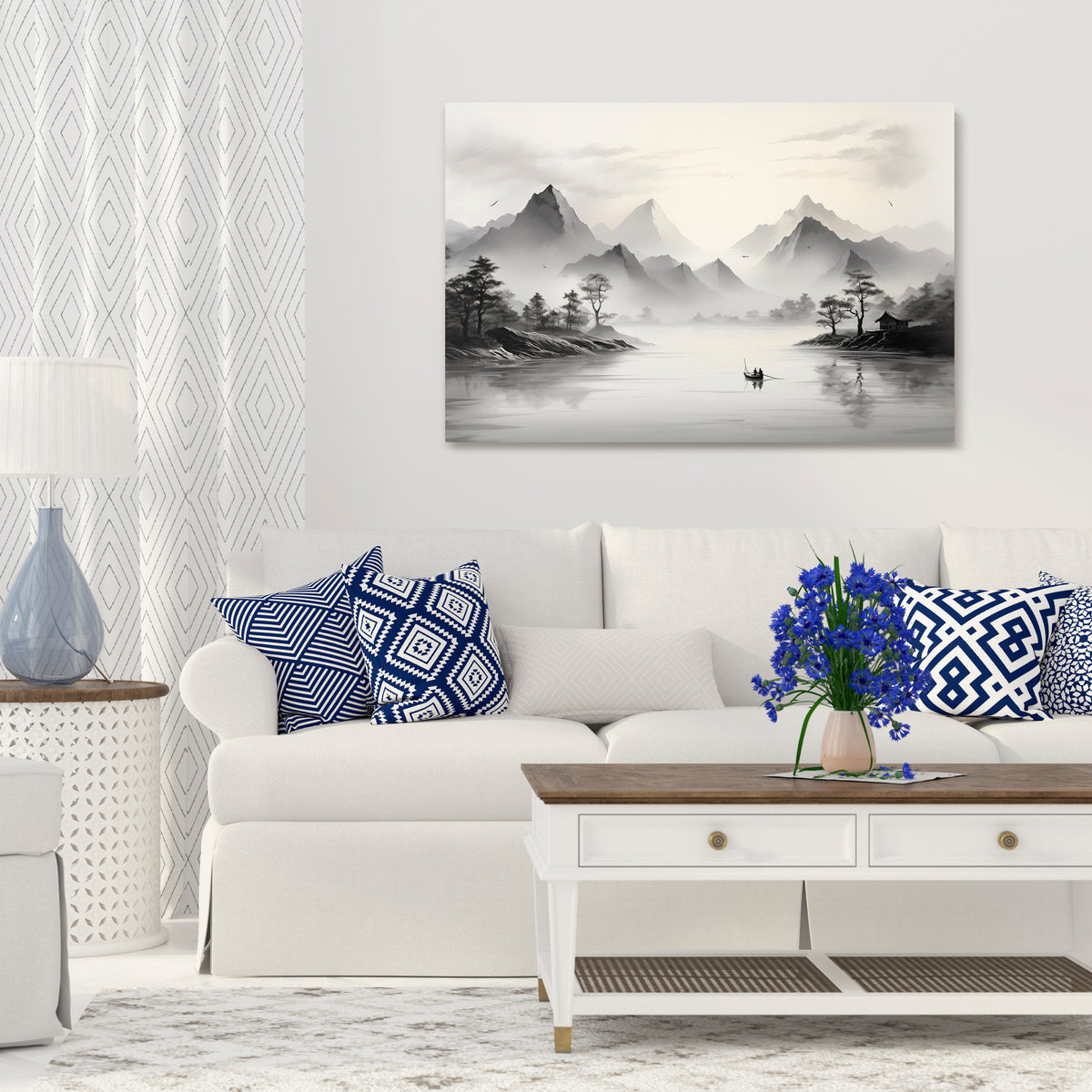 ASIAN VENTURE Horizontal Canvas Print
