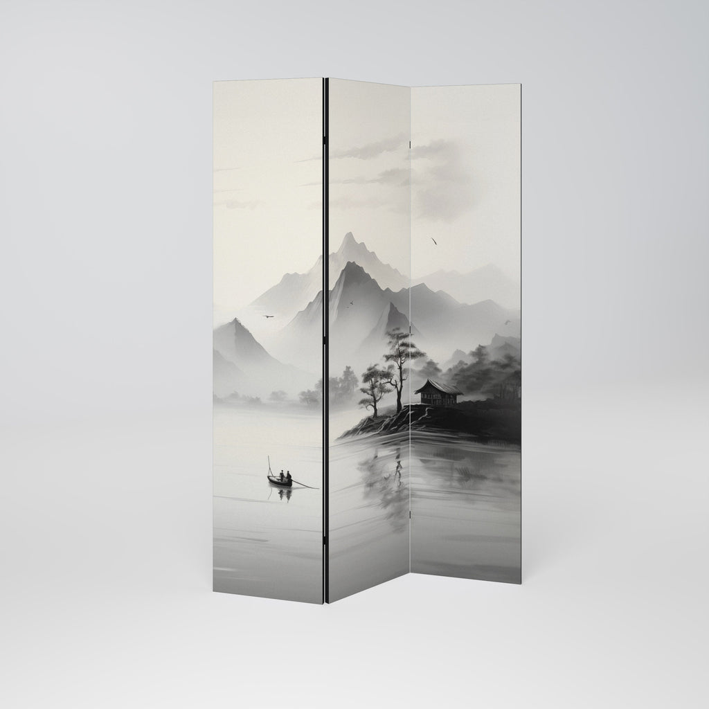 ASIAN VENTURE Dekorativer 3-teiliger Raumteiler