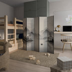 ASIAN VENTURE Dekorativer Paravent - 5-teilig