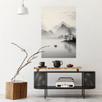 ASIAN VENTURE Selbstklebendes Poster - Hochformat