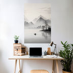 ASIAN VENTURE Selbstklebendes Poster - Hochformat