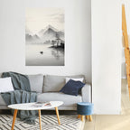 ASIAN VENTURE Selbstklebendes Poster - Hochformat