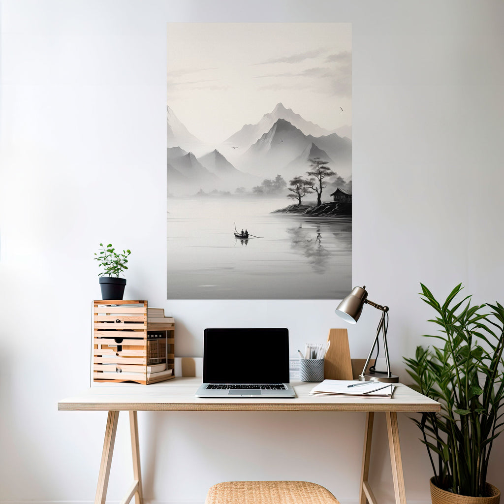 ASIAN VENTURE Vertikales Poster zum Abziehen und Aufkleben