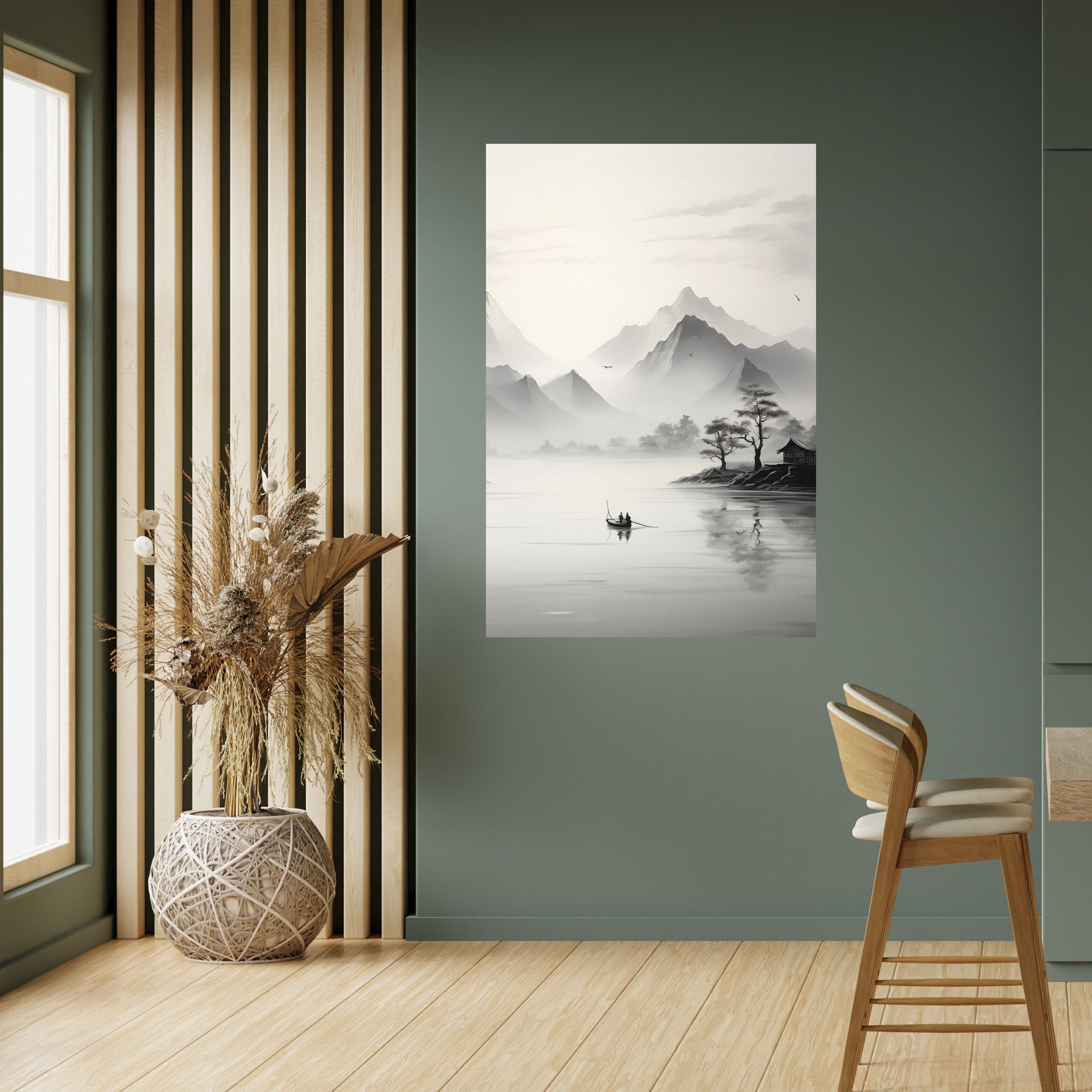 ASIAN VENTURE Vertikales Poster zum Abziehen und Aufkleben