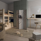 SAND SCULPTED SERENITY Dekorativer Paravent - 3-teilig