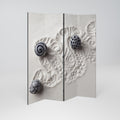 SAND SCULPTED SERENITY 4-teiliger Paravent