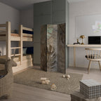 TEXTURED TRANQUILITY Dekorativer Paravent - 3-teilig