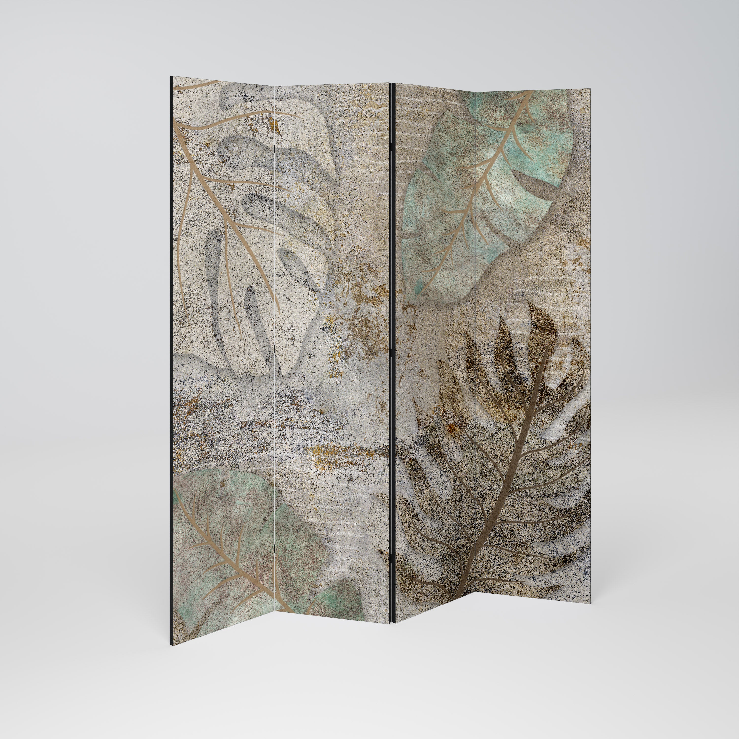 TEXTURED TRANQUILITY 4-teiliger Paravent