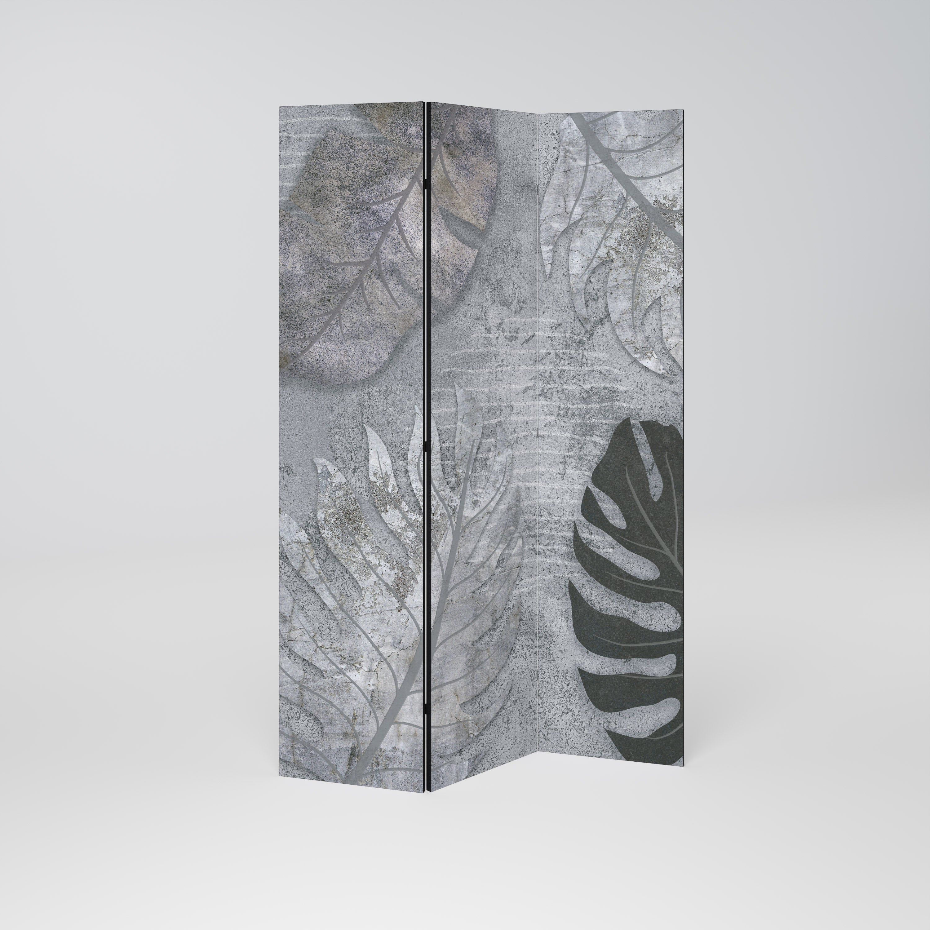 VINTAGE GREENERY 3-Panel Room Divider