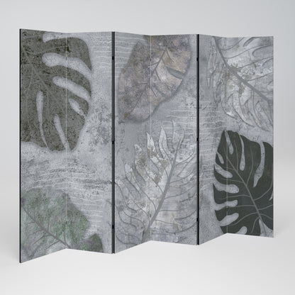 VINTAGE GREENERY 6-teiliger Paravent