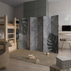 VINTAGE GREENERY 6-teiliger Paravent