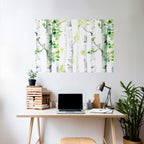 BIRCHY SOLACE Peel and Stick Horizontal Poster