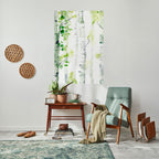 BIRCHY SOLACE Selbstklebendes Poster - Hochformat