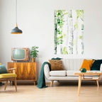 BIRCHY SOLACE Selbstklebendes Poster - Hochformat