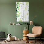 BIRCHY SOLACE Selbstklebendes Poster - Hochformat