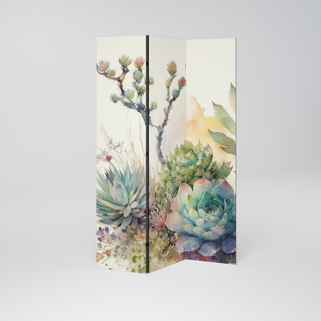 SECRET GARDEN Dekorativer 3-teiliger Raumteiler