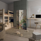 SECRET GARDEN Decorative 3-Panel Room Divider