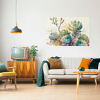 SECRET GARDEN Peel and Stick Horizontal Poster