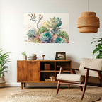 SECRET GARDEN Peel and Stick Horizontal Poster