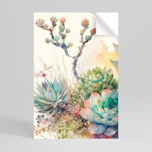 SECRET GARDEN Selbstklebendes Poster - Hochformat