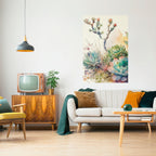 SECRET GARDEN Selbstklebendes Poster - Hochformat