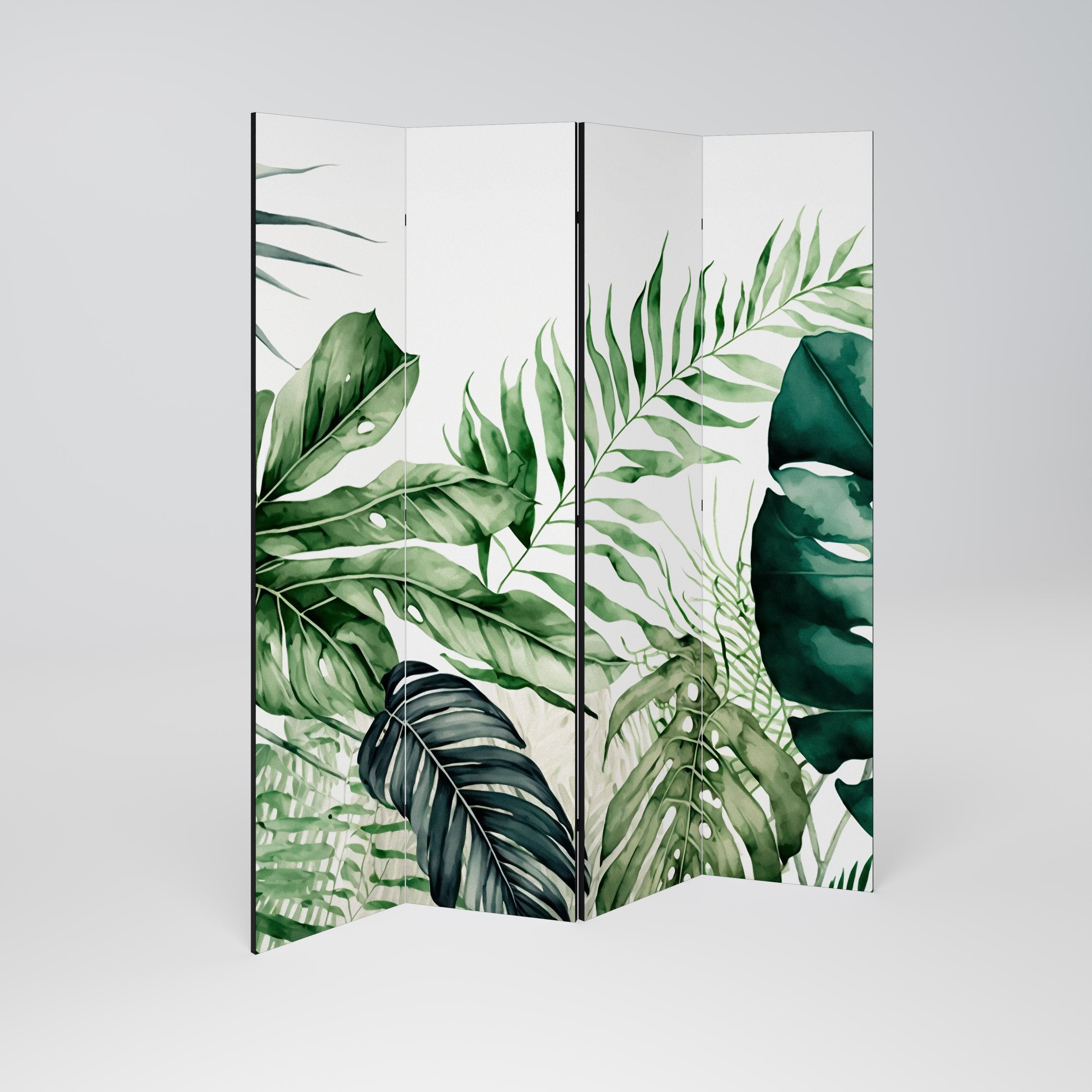 MONSTERA DREAM 4-teiliger Paravent
