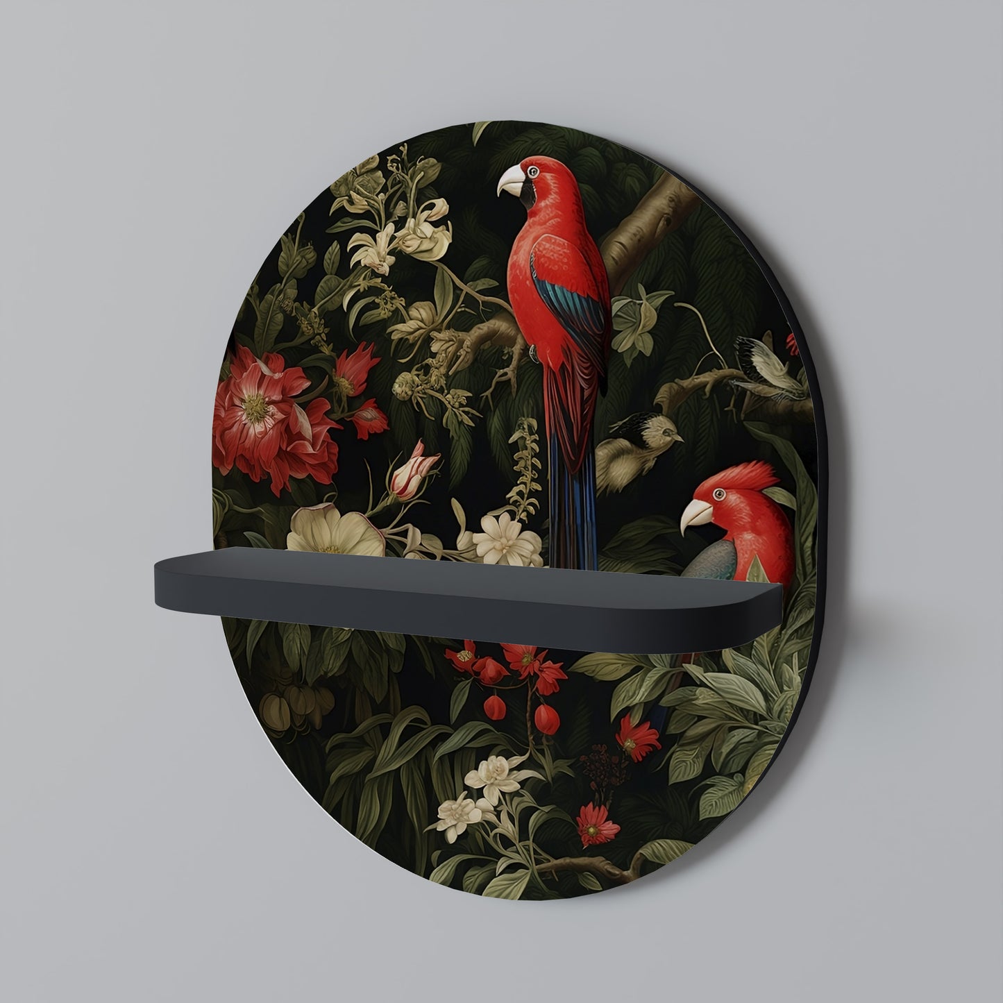 AVIAN BLOSSOMS Dekoratives Wandregal