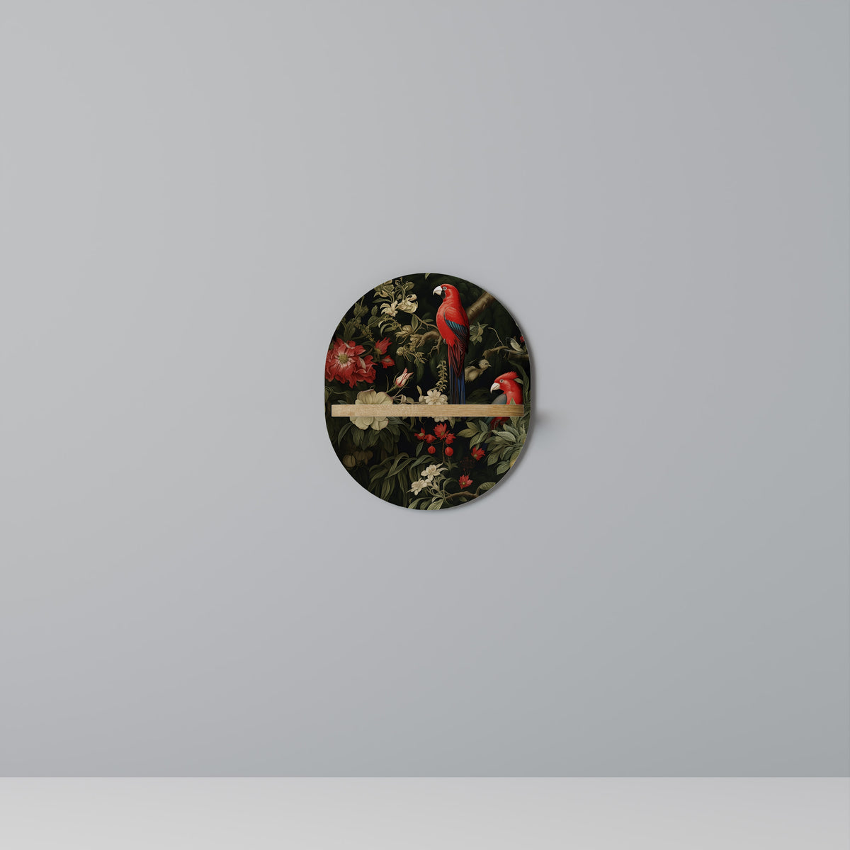 AVIAN BLOSSOMS Dekoratives Wandregal