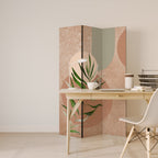 SENSUAL NATURE'S TAPESTRY 3-Panel Room Divider