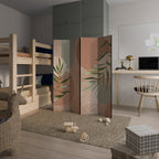 SENSUAL NATURE'S TAPESTRY Dekorativer Paravent - 4-teilig