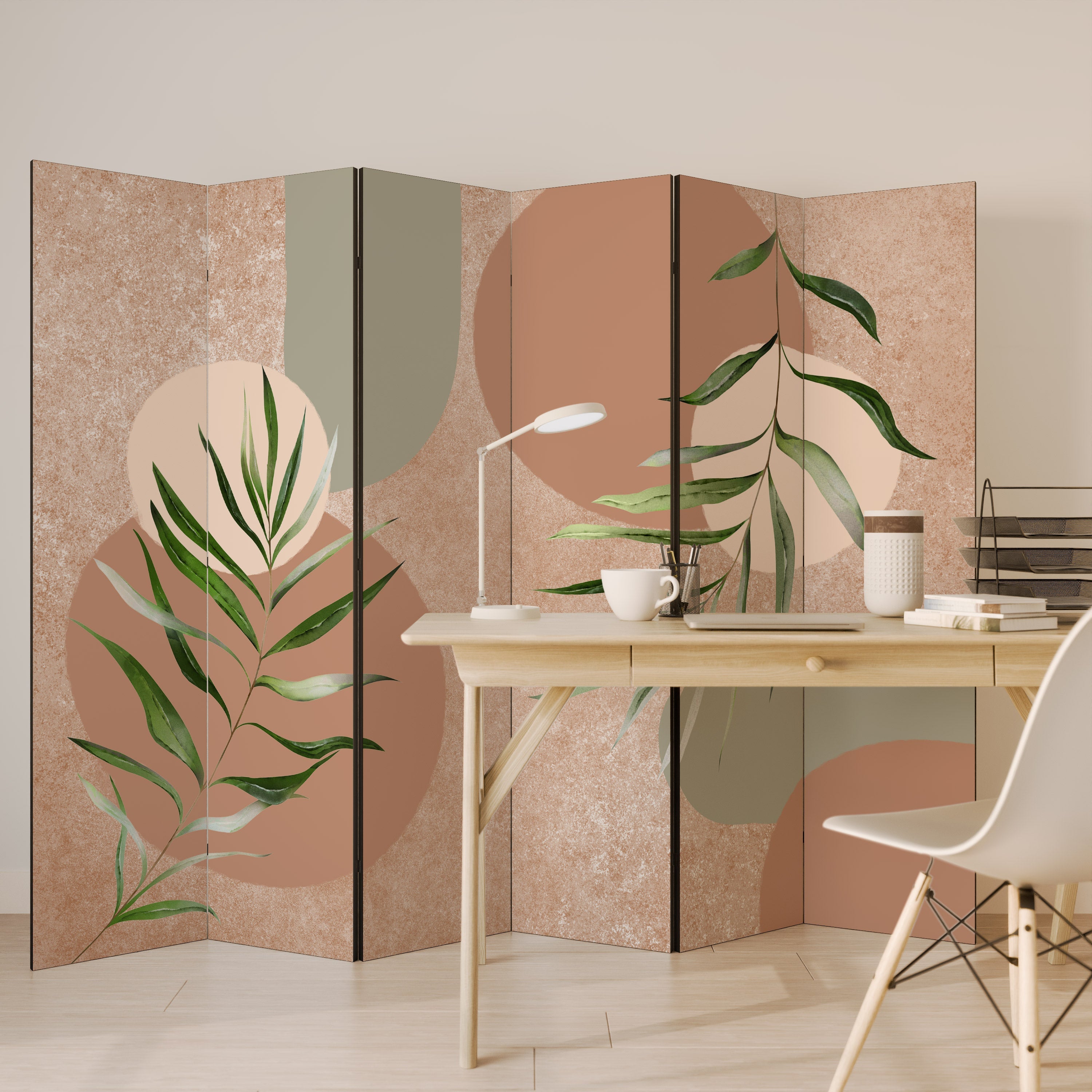 SENSUAL NATURE'S TAPESTRY Dekorativer 6-teiliger Raumteiler