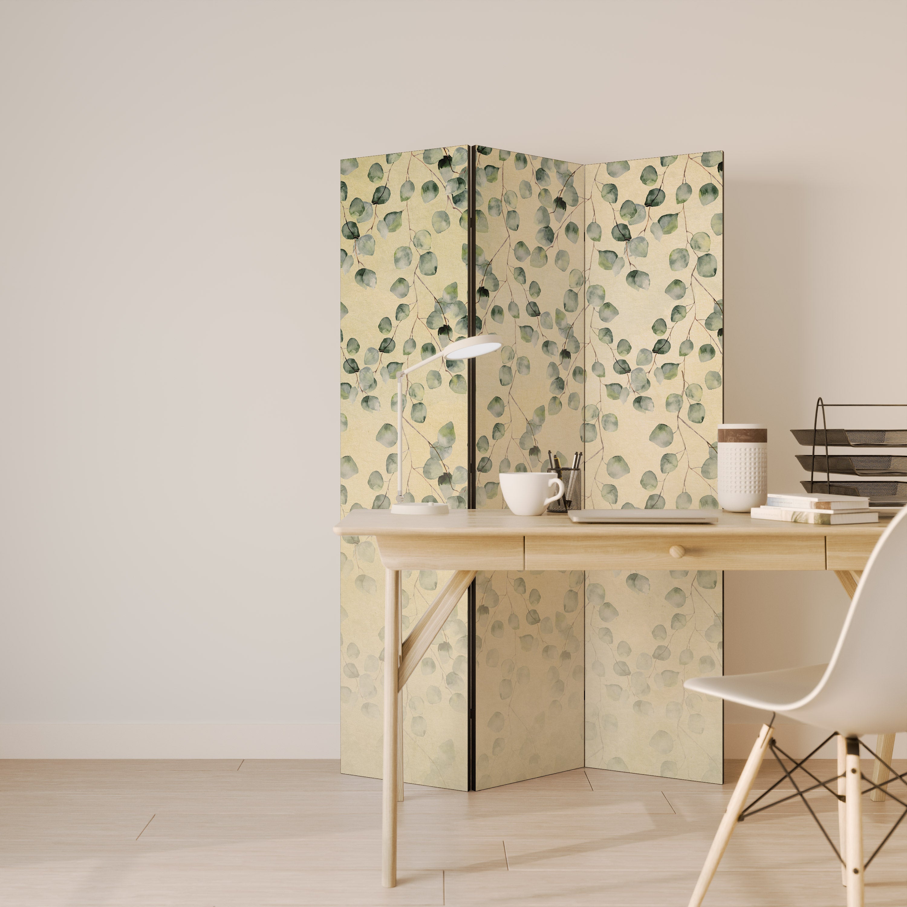 HIDDEN GARDEN TESSERACT 3-teiliger Paravent