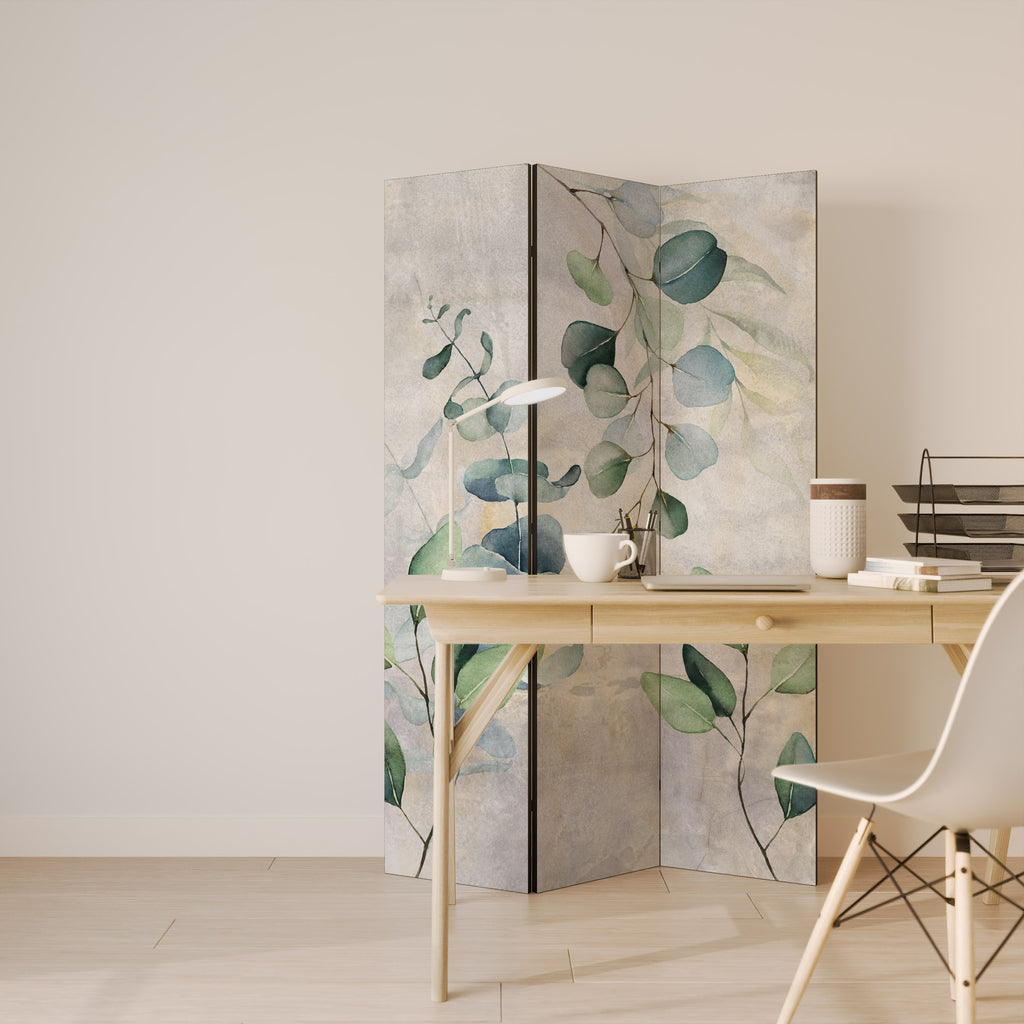 PEACEFUL SPRIGS 3-teiliger Paravent