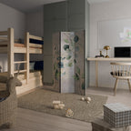 PEACEFUL SPRIGS Decorative 3-Panel Room Divider