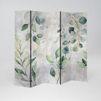 PEACEFUL SPRIGS Decorative 5-Panel Room Divider